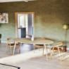 Origami - Table à manger ovale, 8 personnes, L200 cm - MAISONS DU MONDE