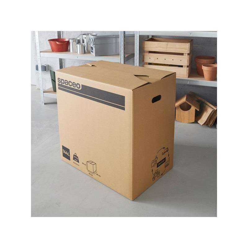 Carton 128 L, L.80 Cm X H.40 Cm X P.40 Cm