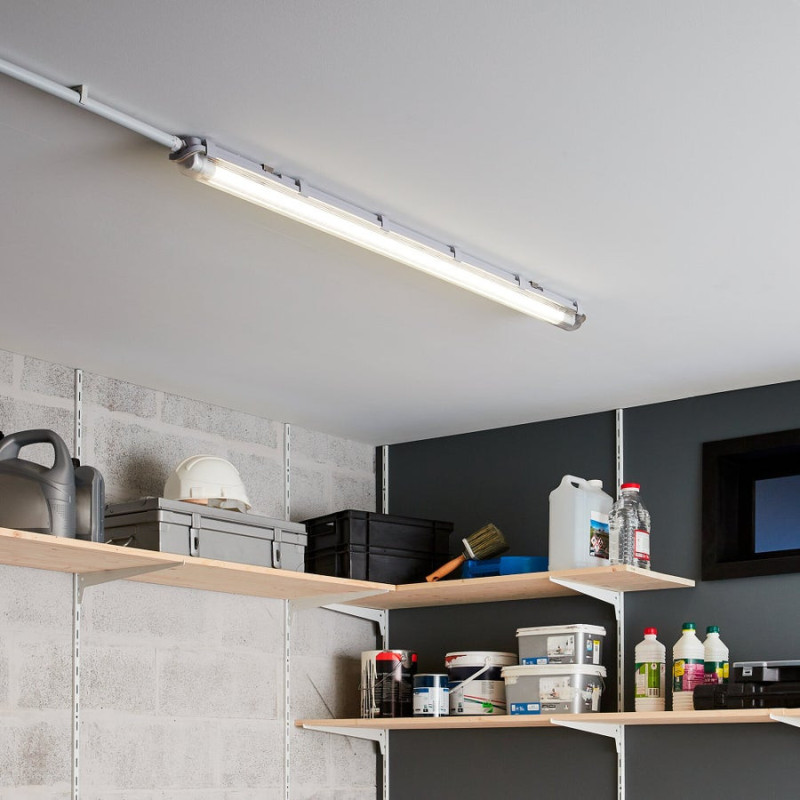 Réglette étanche Tube g13 blanc INSPIRE