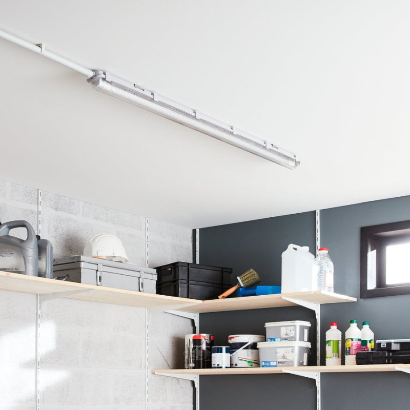 Réglette étanche Tube g13 blanc INSPIRE
