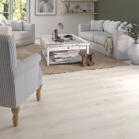 Sol stratifié forte ARTENS DESIGN nisbet, l.19.3 cm, Ep.8 mm, 1,99m2
