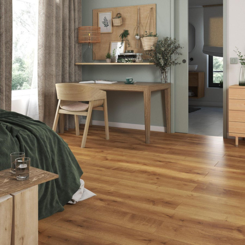 Sol stratifié forte ARTENS DESIGN westport, l.19.4 cm, Ep.8 mm, 1,99m2