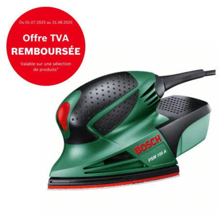 Ponceuse multifonction filaire BOSCH PSM 100 A, 100 W
