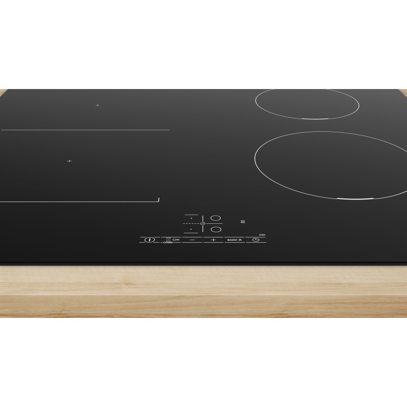 Bosch Serie 4 PVS611BB6E plaque Noir Intégré 60 cm Plaque avec zone à induction 4 zone(s)