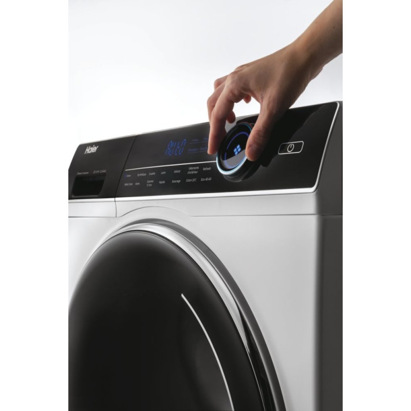 Haier I-Pro Series 7 HW80-B14979 machine à laver Charge avant 8 kg 1400 tr/min Blanc