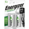 Lot De 2 Piles Rechargeable Lr14, 2200 Mah, Energizer