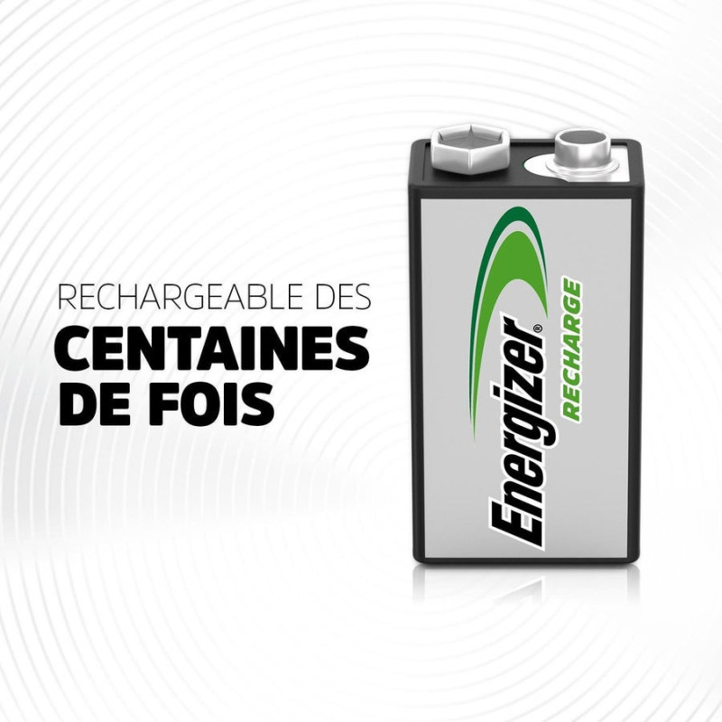 Pile Rechargeable 9 V, 175 Mah, Energizer