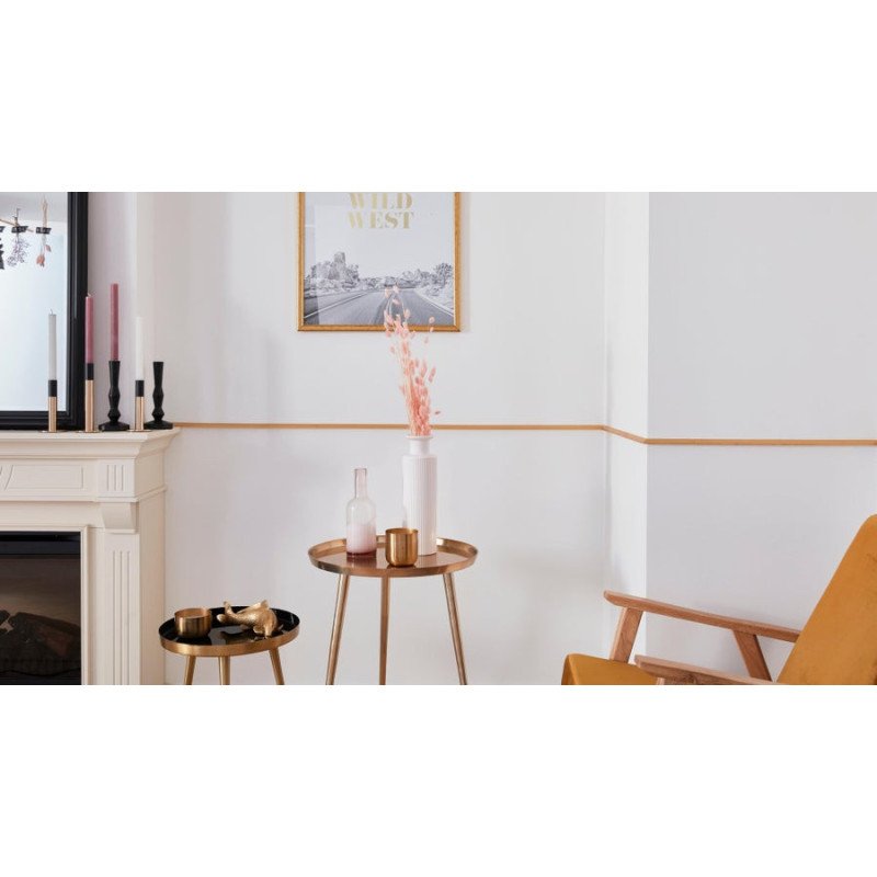 Peinture mur, boiserie blanc satin LUXENS Couvrant 10L+20% gratuit