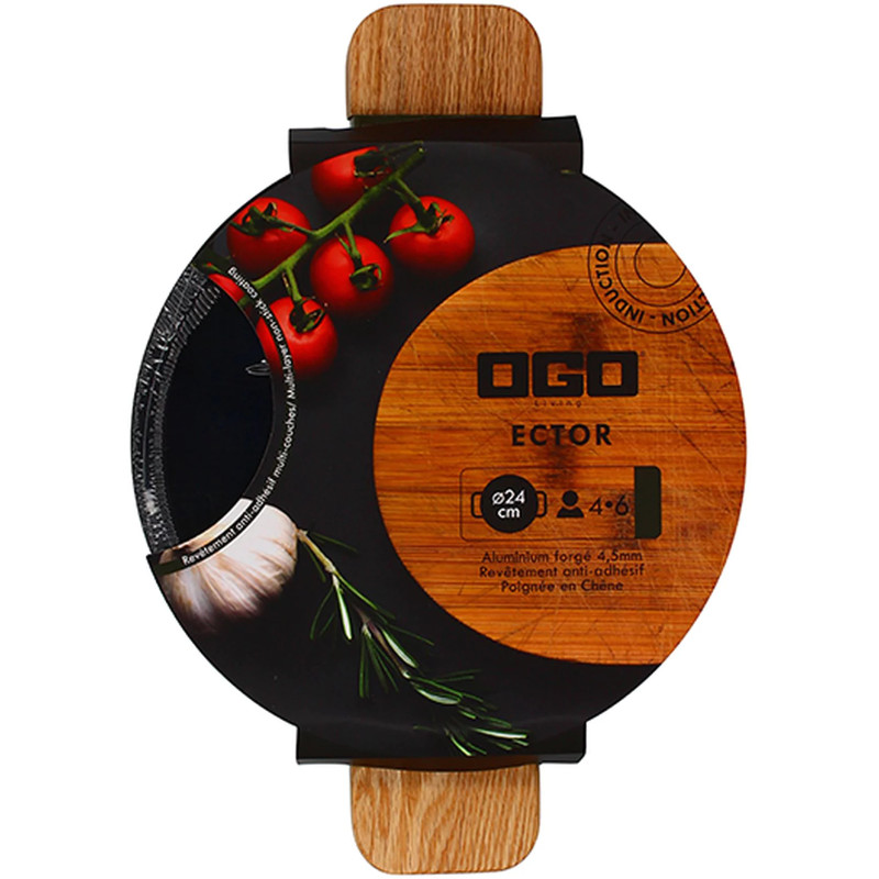 Faitout Ector 24cm kaki - OGO LIVING