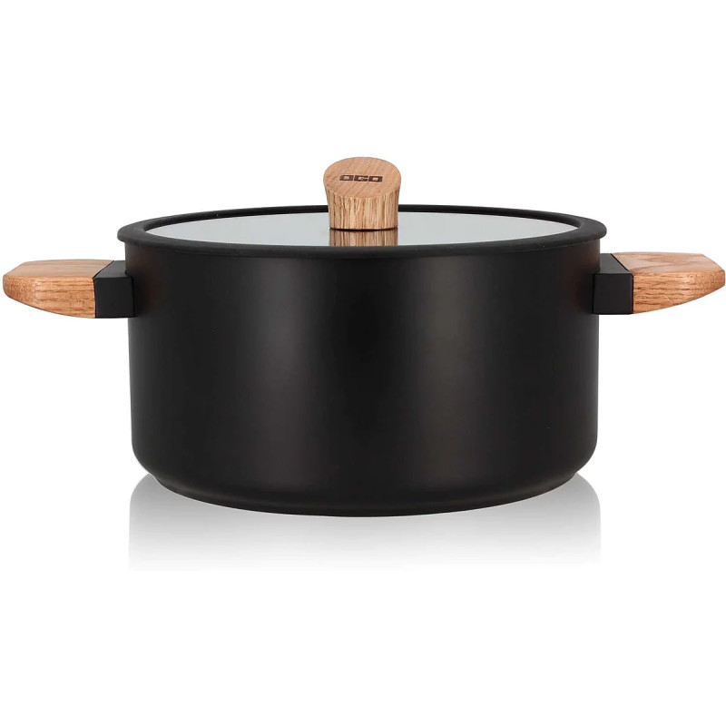 Faitout Ector 24cm Noir - OGO LIVING