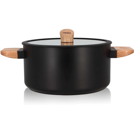 Faitout Ector 24cm Noir - OGO LIVING