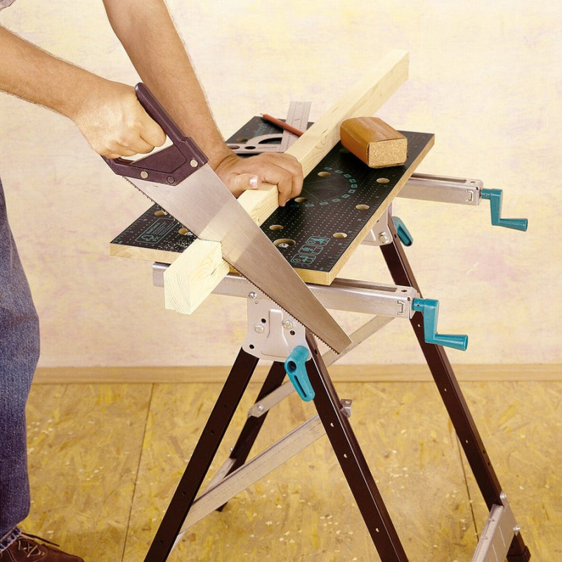 Etabli pliant WOLFCRAFT Master 150, 62.5 x 44.5 cm