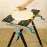 Etabli pliant WOLFCRAFT Master 150, 62.5 x 44.5 cm