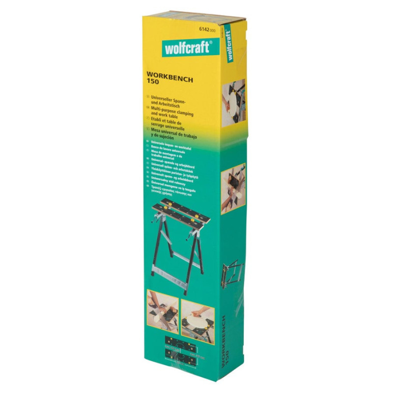 Etabli pliant WOLFCRAFT Master 150, 62.5 x 44.5 cm