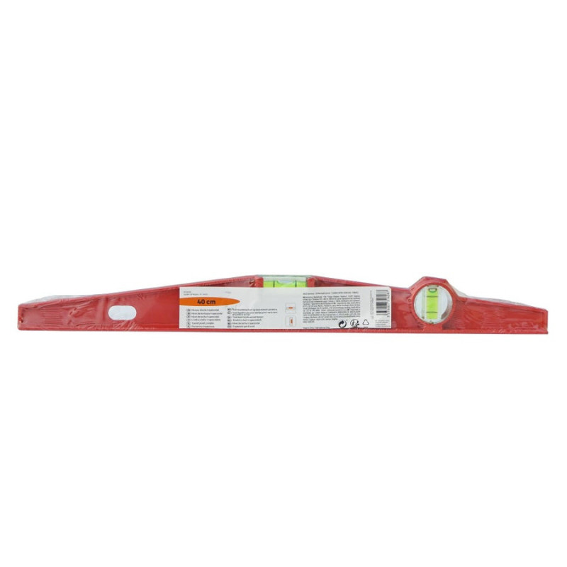 Niveau 2 fiole trapeze , L 40 cm