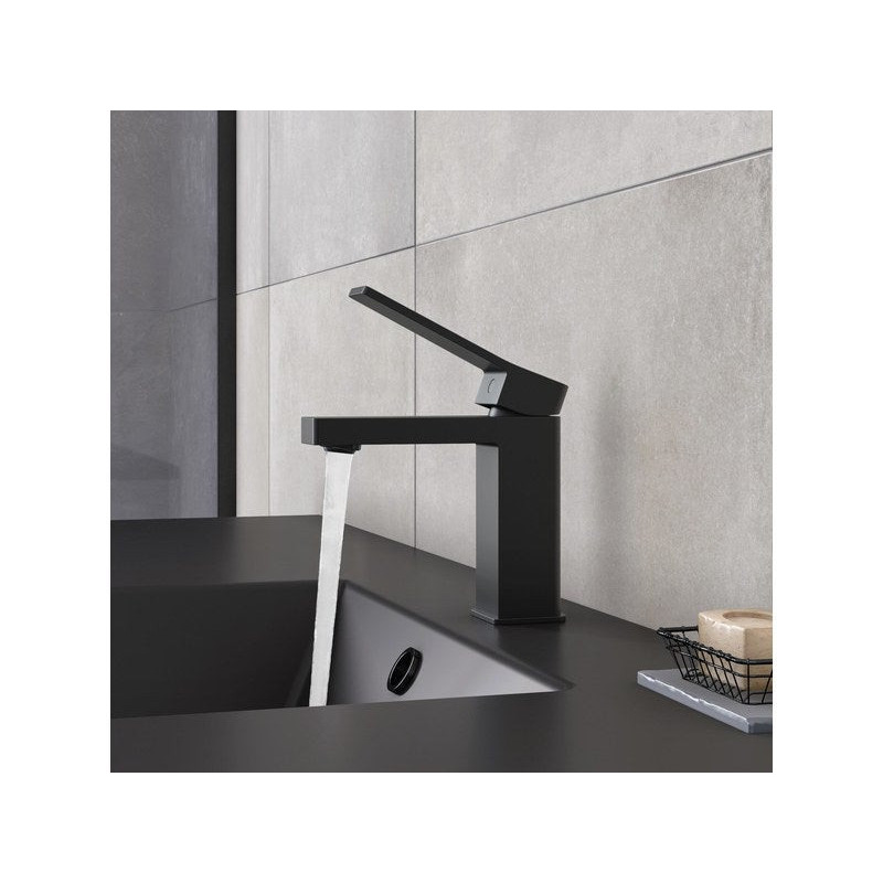 Mitigeur lavabo noir mat, SENSEA Studio M