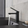 Mitigeur lavabo noir mat, SENSEA Studio M