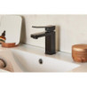 Mitigeur lavabo noir mat, SENSEA Studio M