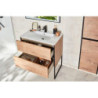 Mitigeur lavabo noir mat, SENSEA Studio M
