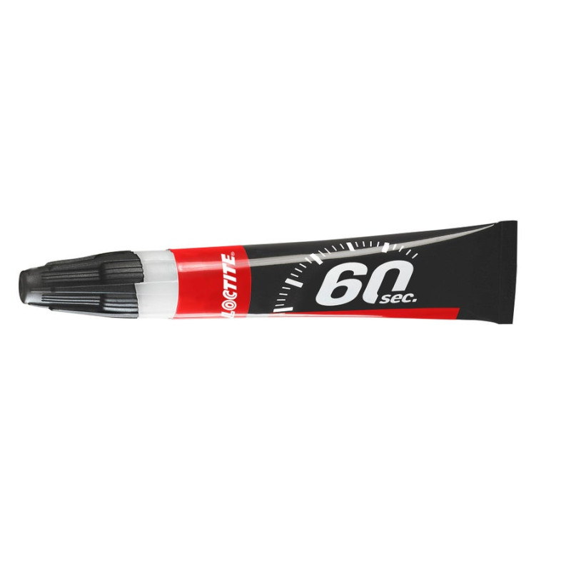 Colle d'assemblage cyanoacrylates loctite 60" repositinnable tube 20g