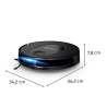 Aspirateur robot laveur connecté X-Plorer Serie 65 Noir - ROWENTA - YY5366FE