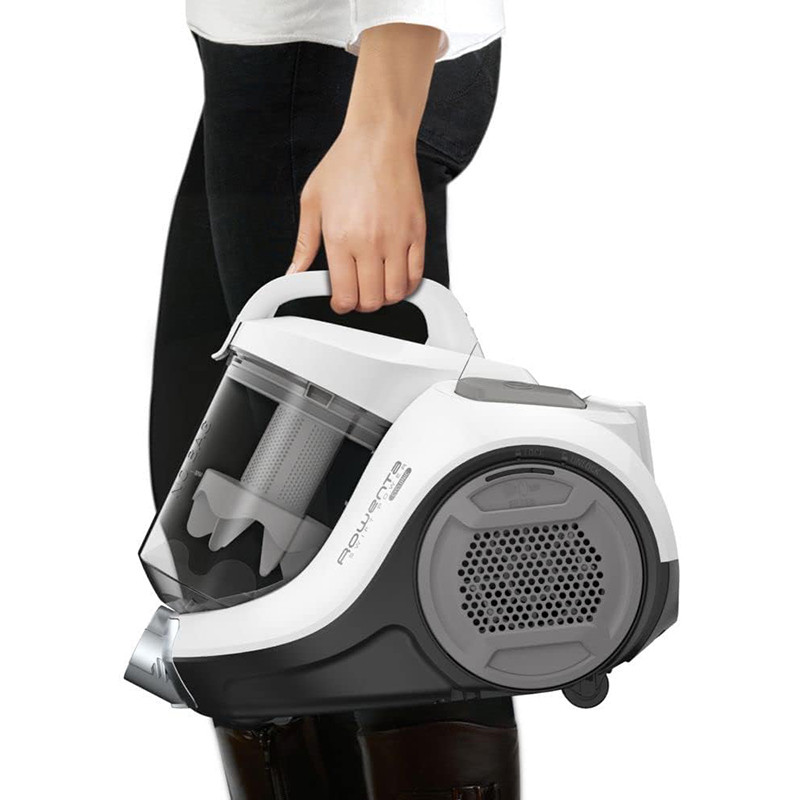 Aspirateur traineau sans sac Swift Power Cyclonic Compact 750W 1,2L Blanc - ROWENTA - RO2957EA