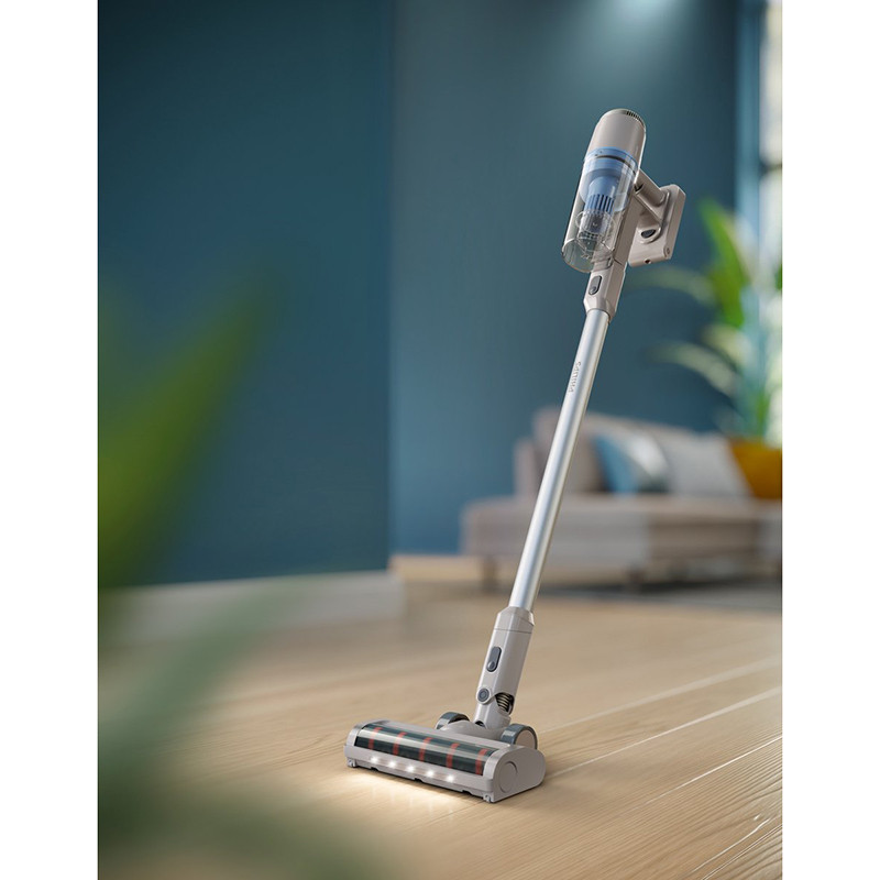 Aspirateur balai sans fil Série 2000 300W Bleu coton - PHILIPS - XC2011/01