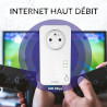 Kit de 2 adaptateurs CPL Powerline 600 Mbit/s Blanc - STRONG - STRONG_PLWF600_2