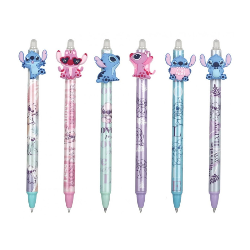 Stylo à bille effaçable Stitch 0,5mm - DISNEY - AR01772