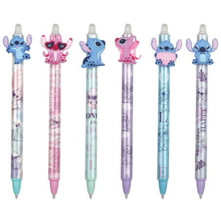 Stylo à bille effaçable Stitch 0,5mm - DISNEY - AR01772