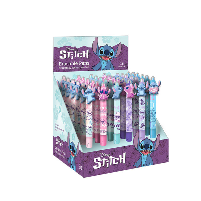 Stylo à bille effaçable Stitch 0,5mm - DISNEY - AR01772