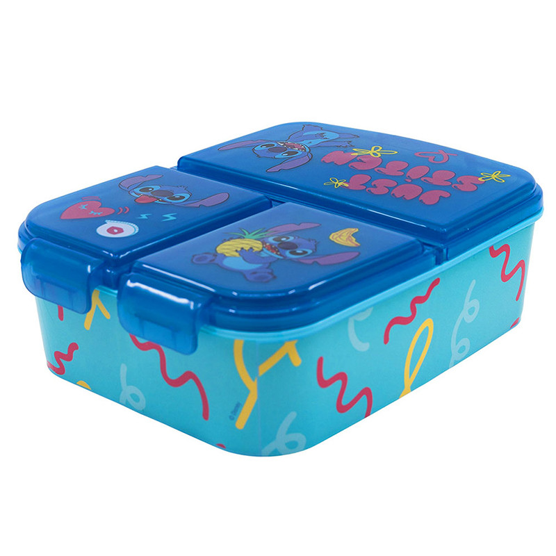 Lunch Box Disney Stitch Palms 3 compartiments - STOR - AR01905