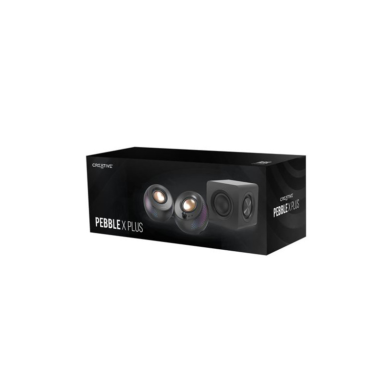 Enceintes ordinateur Pebble X Plus 2.1 30W Noir - CREATIVE LABS - 35813735