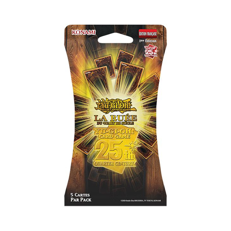 Booster Yu Gi Oh La Ruée du Quart de Siècle - KONAMI - 2609000006