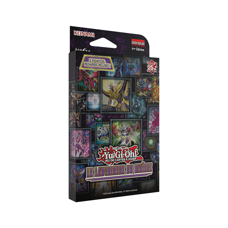 Booster Tripack Yu Gi Oh Le Labyrinthe du Maître - KONAMI - 2609000003