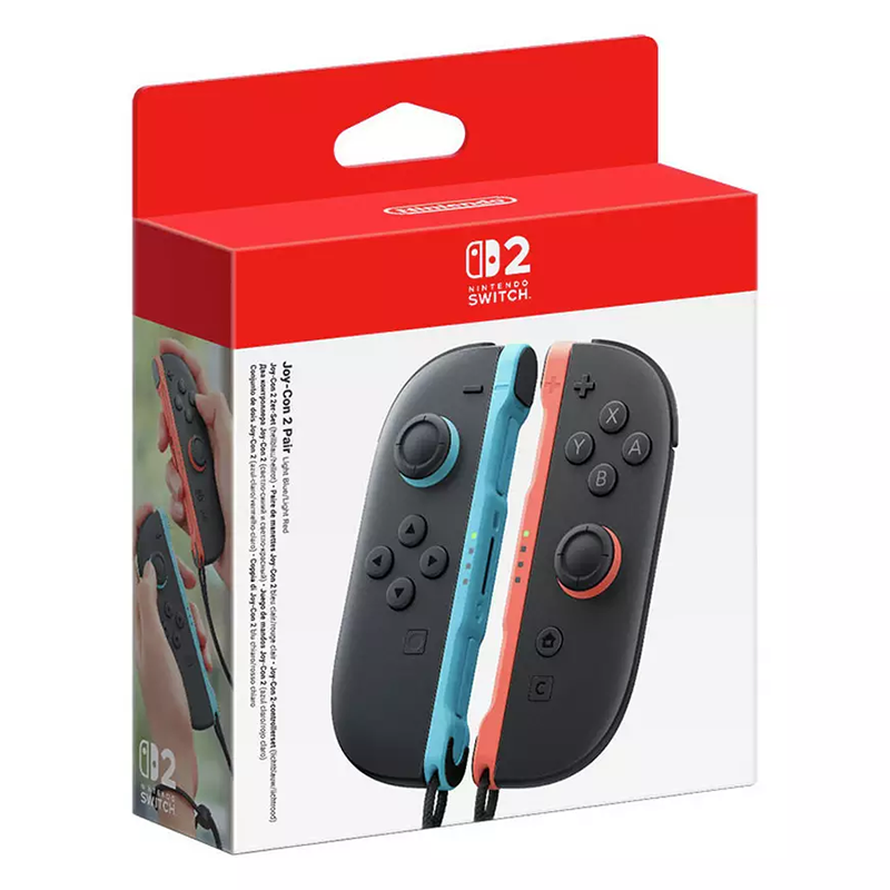 Paire de manettes Joy-Con 2 pour Switch 2 Rouge/Bleu - NINTENDO - 72479000014