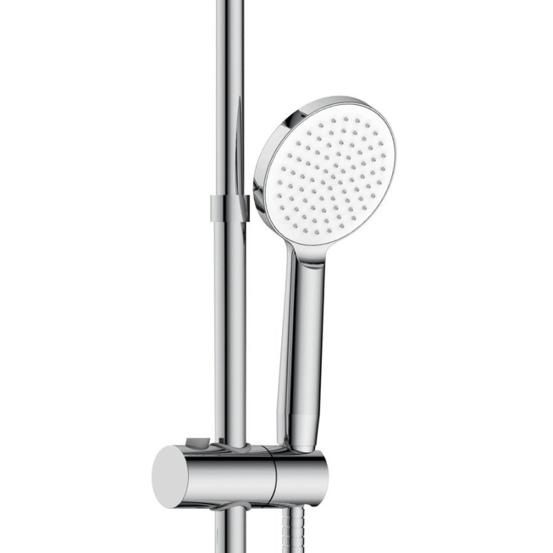 Colonne de douche mitigeur mécanique Essentiel, chrome
