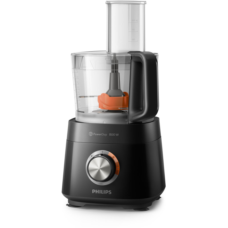 Philips Viva Collection HR7510/10 Robot multifonction compact - 29 fonctions - Noir