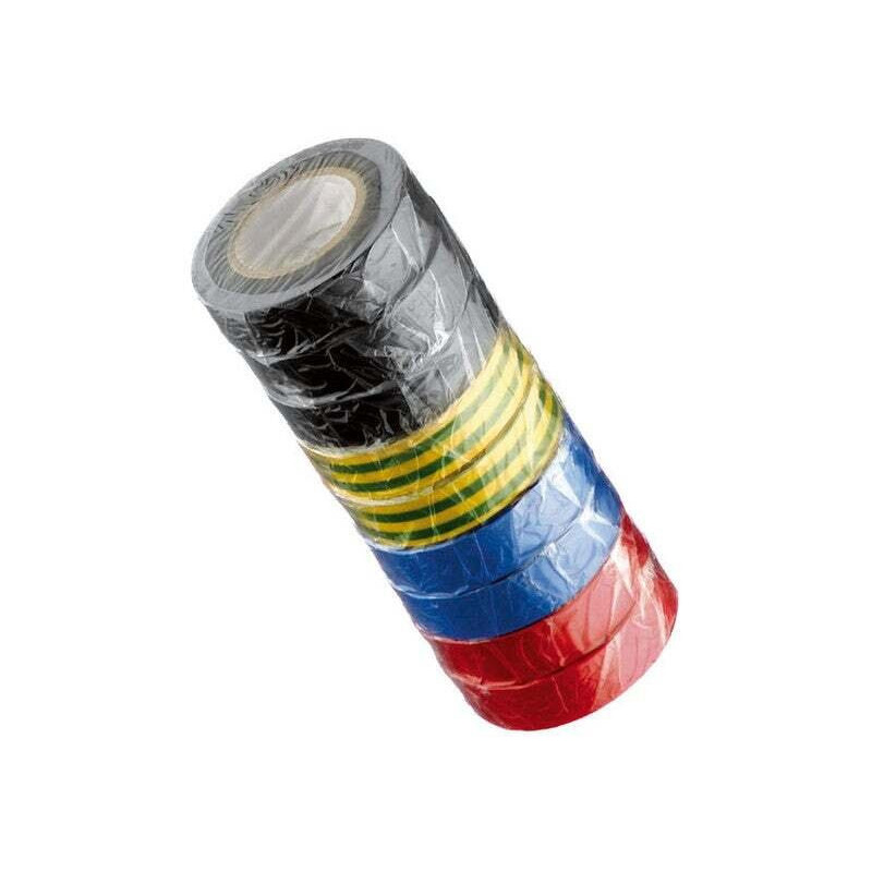 Lot 9 rubans adhésifs 15mm x 10m - Zenitech