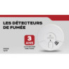 Détecteur de fumée, KIDDE, garantie 3 ans