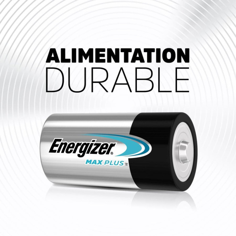 Lot De 2 Piles Alcaline Lr14 C, 1.5 V, Energizer