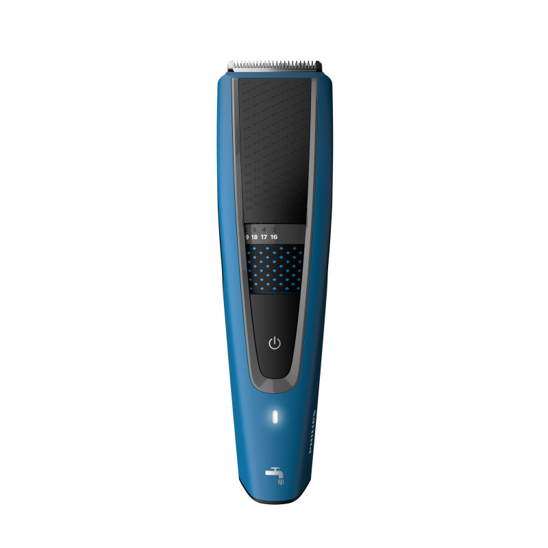 Philips 5000 series HC5612/15 tondeuse à cheveux Noir, Bleu 28 Hybrides nickel-métal (NiMH)