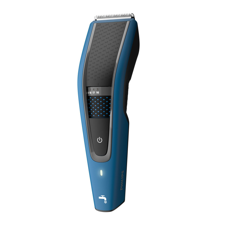 Philips 5000 series HC5612/15 tondeuse à cheveux Noir, Bleu 28 Hybrides nickel-métal (NiMH)