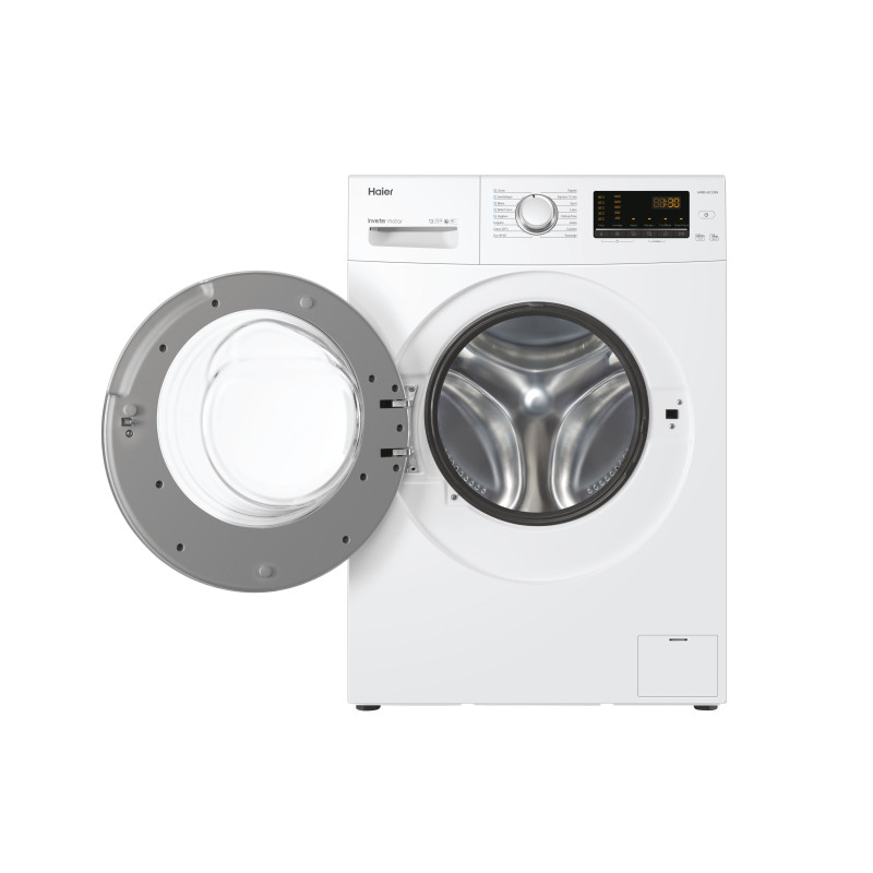 Haier Serie 39 HW80-B1239N machine à laver Charge avant 8 kg 1200 tr/min Blanc