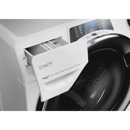Candy RapidÓ PRO RP 4146BWMBC/1-S machine à laver Charge avant 14 kg 1400 tr/min Blanc