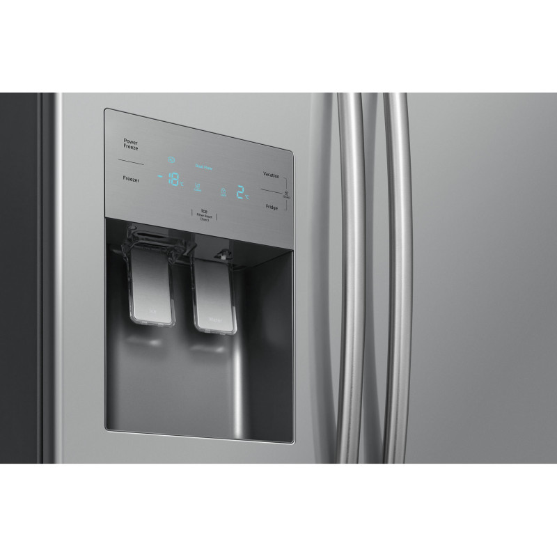 Samsung RS50N3403SA frigo américain Pose libre 534 L F Graphite