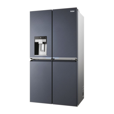 Haier Cube 90 Serie 7 HCR7918EIMB frigo américain Pose libre 601 L E Noir