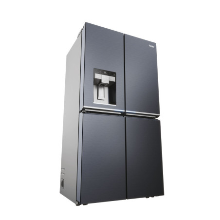 Haier Cube 90 Serie 7 HCR7918EIMB frigo américain Pose libre 601 L E Noir