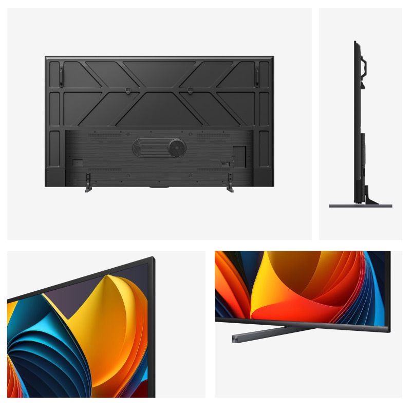 Hisense 100E7NQ TV 2,54 m (100") 4K Ultra HD Smart TV Wifi Gris 400 cd/m²