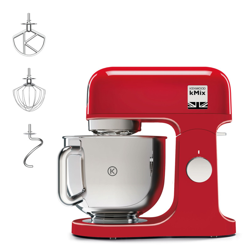 Kenwood kMix robot de cuisine 1000 W 5 L Rouge